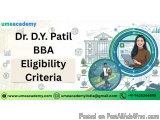 Dr. D.y. Patil Bba Eligibility Criteria