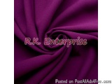 Poly Crepe Fabrics Supplier