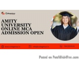 Amity University Online Mca Admission Open