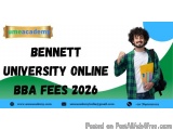 Bennett University Online Bba Fees 2026