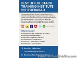 Best UI Full Stack Training Institute in Hyderabad