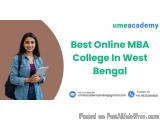 best online MBA college in  West Bengal