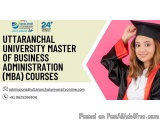 Uttaranchal University Master Of Business Administration (mba) Co...