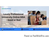 Lovely Professional University Online Mba - Good Or Bad