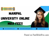 Manipal University Online Mba Fees