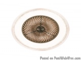 Decorative Glitter Deco Fan Without Led Light