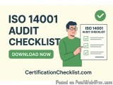 ISO 14001 Editable Audit Checklist â€“ Easy Certification