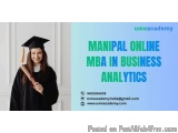 Manipal Online MBA in Business Analytics
