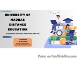 University Of Madras Distance Education