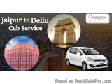 Reliable Taxi from Jaipur to Delhi â€“ Book Anytime!
