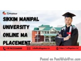 Sikkim Manipal University Online MA Placement