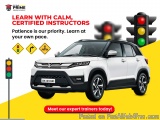 The image is an advertisement for a car rental service called Prime. It features a white SUV car on a yellow background with...