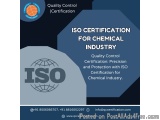 Iso Certification For Chemical Industry | Quality Control Certifi...