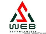 The image is a logo for a company called "WEB". The logo consists of a red triangle with a white letter "S" in the center, wh...