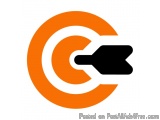 The image is a logo or icon that appears to be a combination of a letter "C" and an arrow. The letter C is in the center of t...