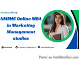 NMIMS Online MBA in Marketing Management studies