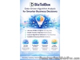 The image is a cover page of a book titled "Data-Driven Algorithm Analysis for Smarter Business Decisions". The background of...