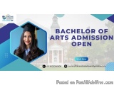 Bachelor Of Arts Admission Open