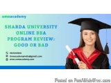 Sharda University Online BBA Program Review: Good or Bad