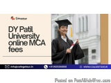 Dy Patil University Online Mca Fees