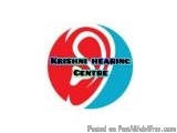 The image is a logo for a company called "Krishna Health Care Centre". The logo is circular in shape and has a red and blue c...