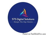 The image is a logo for STS Digital Solutions, a company that specializes in designing the Digi Deems. The logo is circular i...