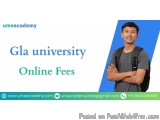 Gla university online fees