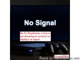Ps4} That Is Not Showing On Screen / No Display