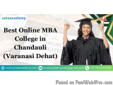 Best Online Mba Colleges In Chandauli (varanasi Dehat)