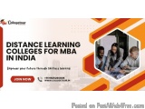 Distance Learning Colleges for MBA in India