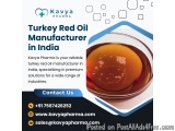 Turkey Red Oil Manufacturer in India | Kavya Pharma