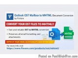 Outlook Ost Mailbox To Mhtml Document Conversion By Fixvare