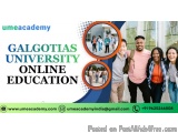 Galgotias University Online Education Courses
