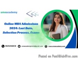Online MBA Admissions 2024: Last Date, Selection Process, Exams