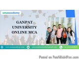 Ganpat University Online MCA