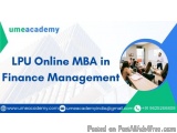 LPU Online MBA in Finance Management