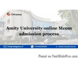 Amity University Online Mcom Admission Process