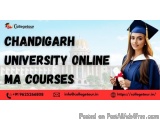 Chandigarh University Online Ma Courses