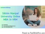 Sikkim Manipal University Online MBA In HRM