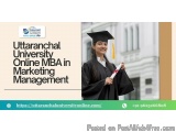 Uttaranchal University Online Mba In Marketing Management