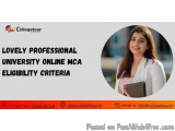 Lovely Professional University Online Mca Eligibility Criteria