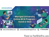 Manipal University Online Bca Program - Good Or Bad