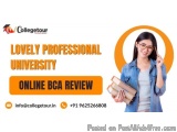 Lovely Professional University online BCA Review