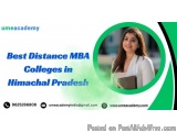 Best Distance MBA Colleges in Himachal Pradesh