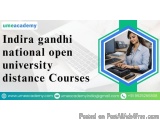 Indira Gandhi National Open University Distance Courses