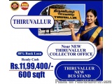 The image is an advertisement for a Thiruvallur collector office. The background of the image is blue and there is a photo of...