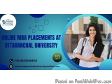 Online MBA Placements at Uttaranchal University