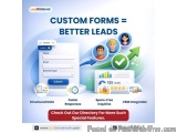 Custom Forms = Better Leads