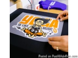 The image is a graphic design of a cartoon character sitting in a lotus position with a pair of headphones in front of him. T...