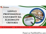 Lovely Professional University Ba Eligibility Criteria